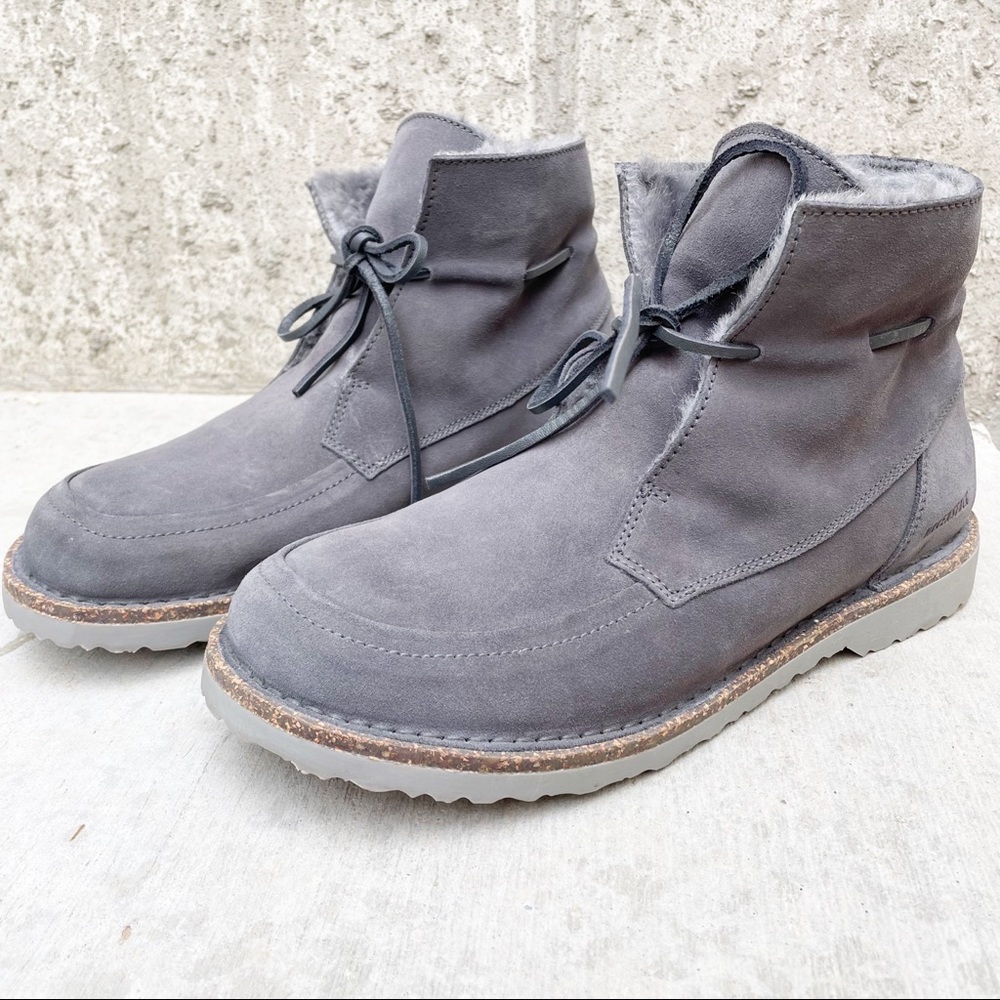 Birkenstock Bakki Suede Leather Booties 11